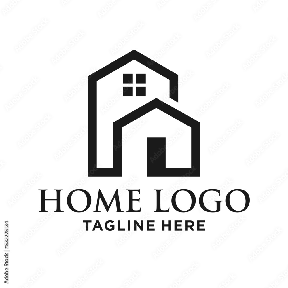 House  Logo Design Template Inspiration, Vector Illustration.