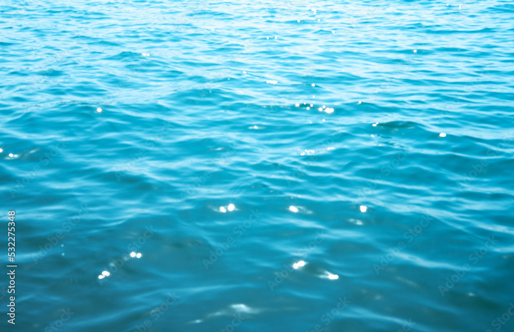 Blue sea water background texture