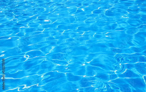 surface of blue swimming pool,background of water in swimming pool.