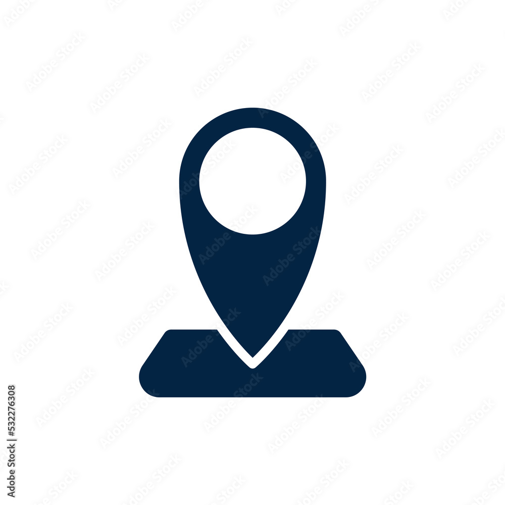 Location sign concept line icon. Simple element illustration. Location sign concept outline symbol design. Location sign concept line icon. Simple element illustration. Location sign concept outline symbol design.