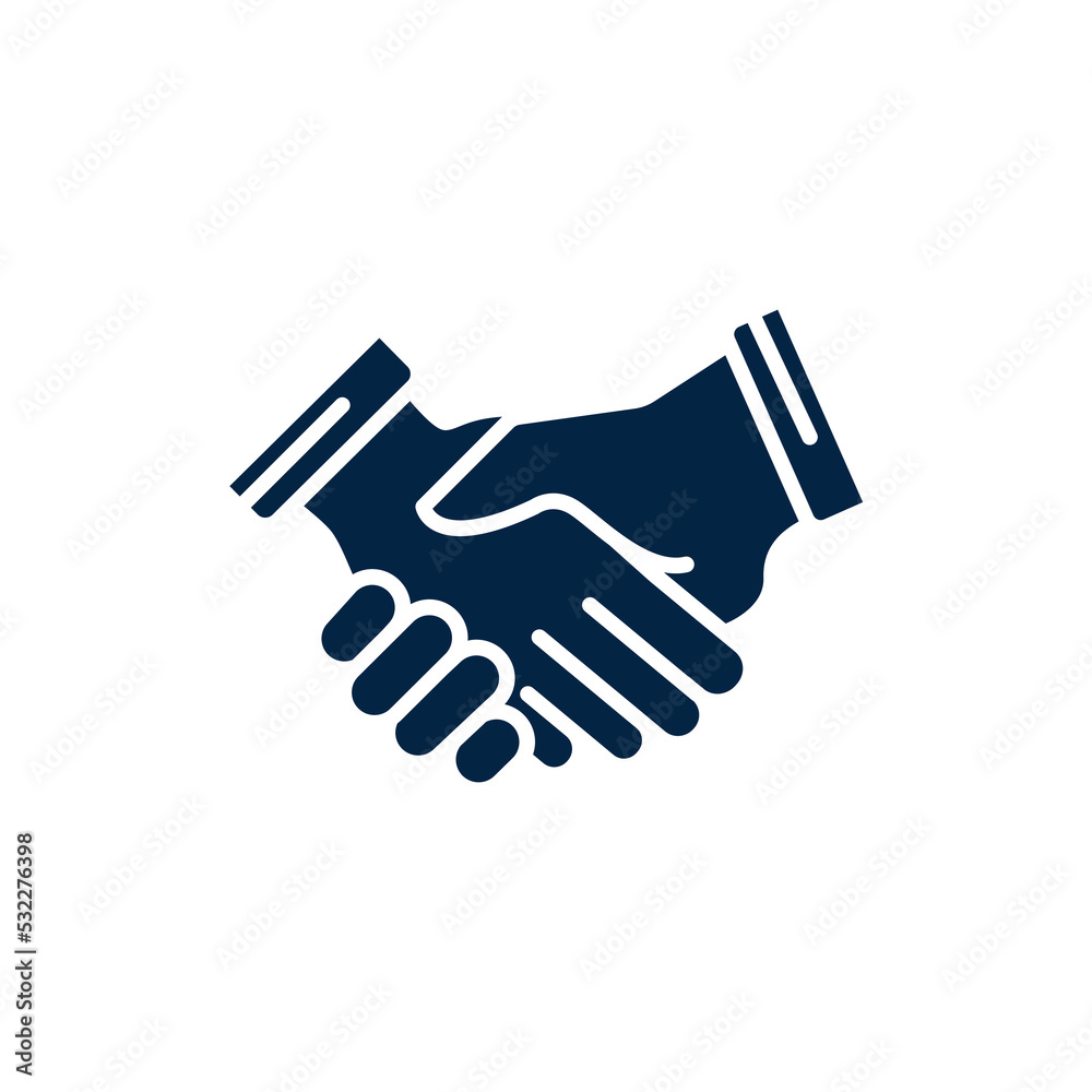 Handshake concept line icon. Simple element illustration. Handshake concept outline symbol design. Handshake concept line icon. Simple element illustration. Handshake concept outline symbol design.