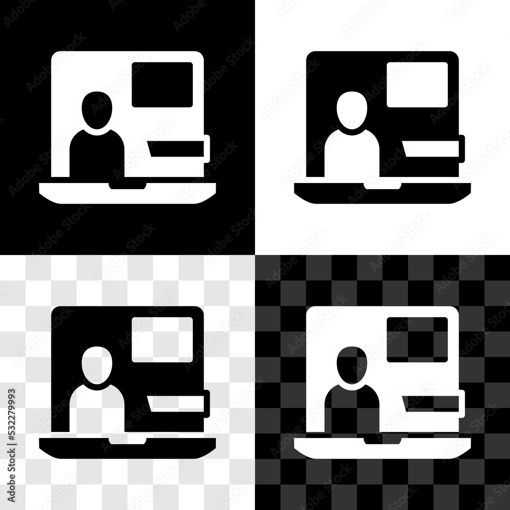 Set World news icon isolated on black and white, transparent background. Breaking news, world news tv. Vector Set World news icon isolated on black and white, transparent background. Breaking news, world news tv. Vector