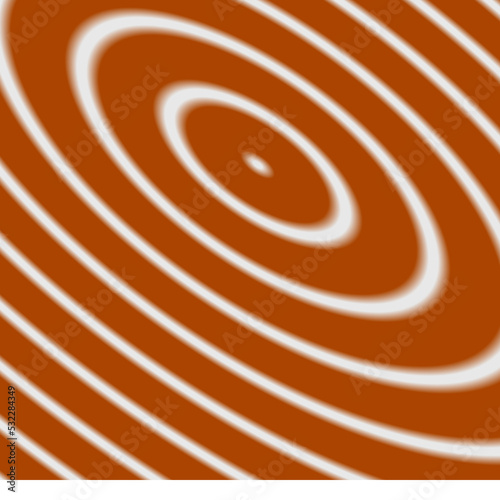 Abstract background in the form of concentric ovals, diagonal, white and brown, merging in a gradient.