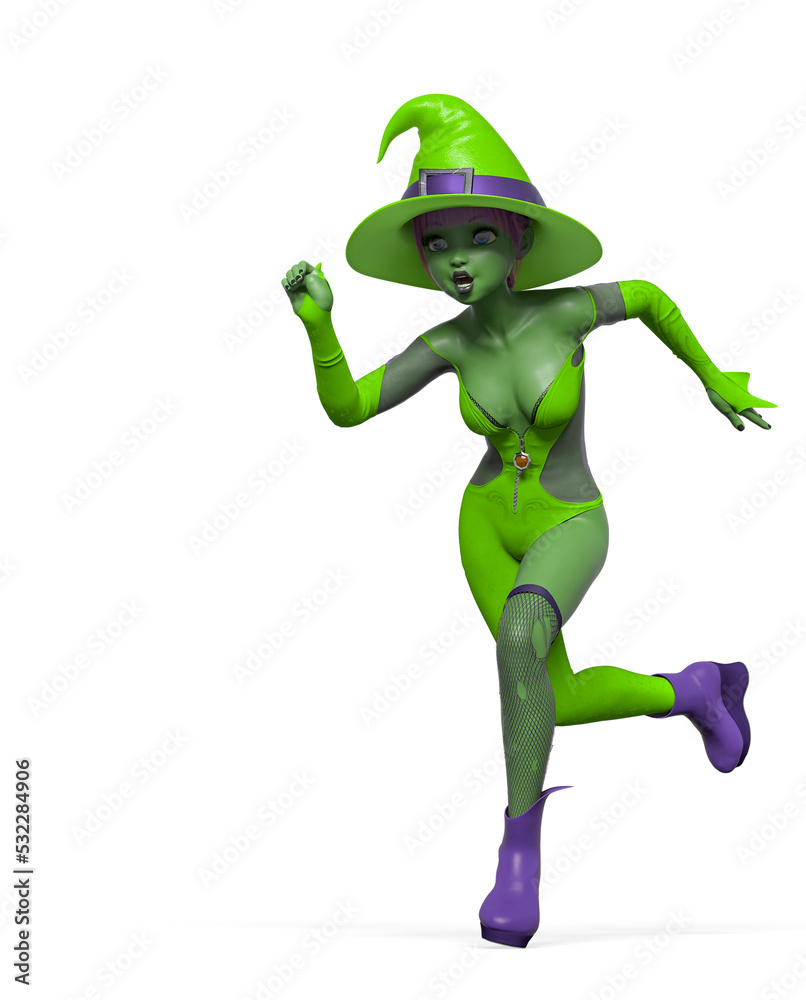 witch girl is running late witch girl is running late