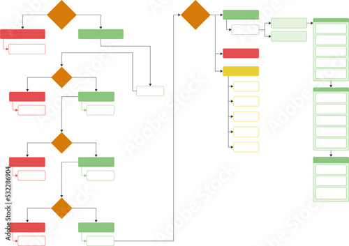 Flowchart diagram. Teamwork, business workflow layout.Workflow flow charts, business structural infographics chart  flowing diagrams isolated vector