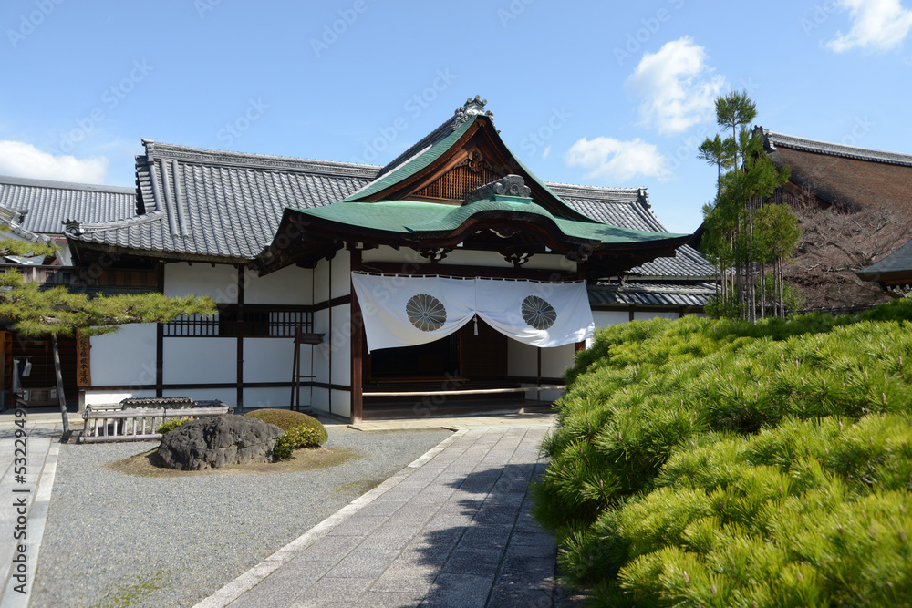 大覚寺　式台玄関　京都市右京区嵯峨