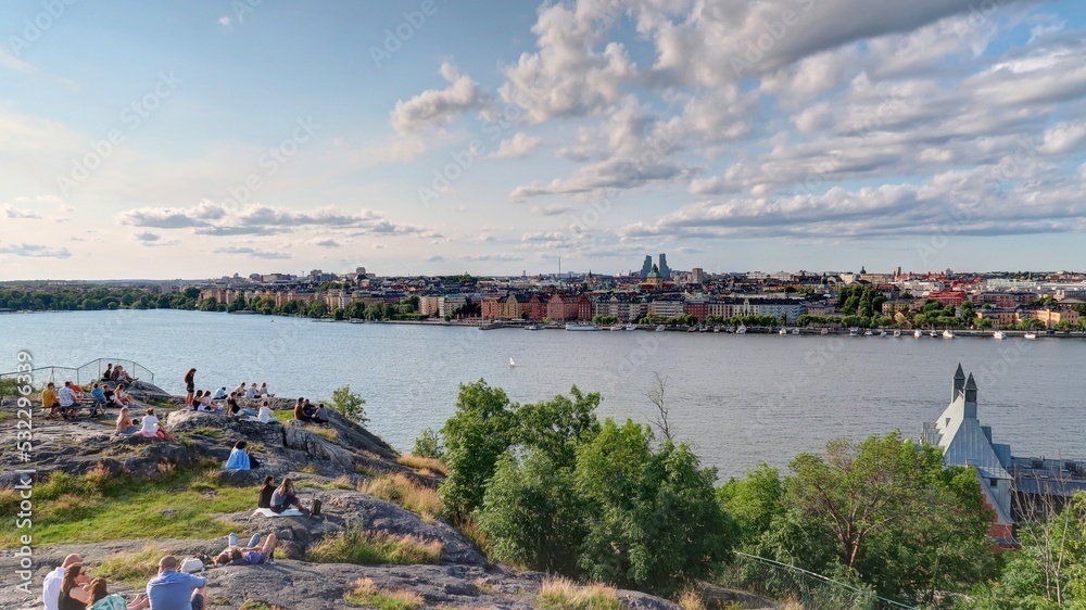 Gamla Stan, cœur historique de Stockholm, capitale de la suède