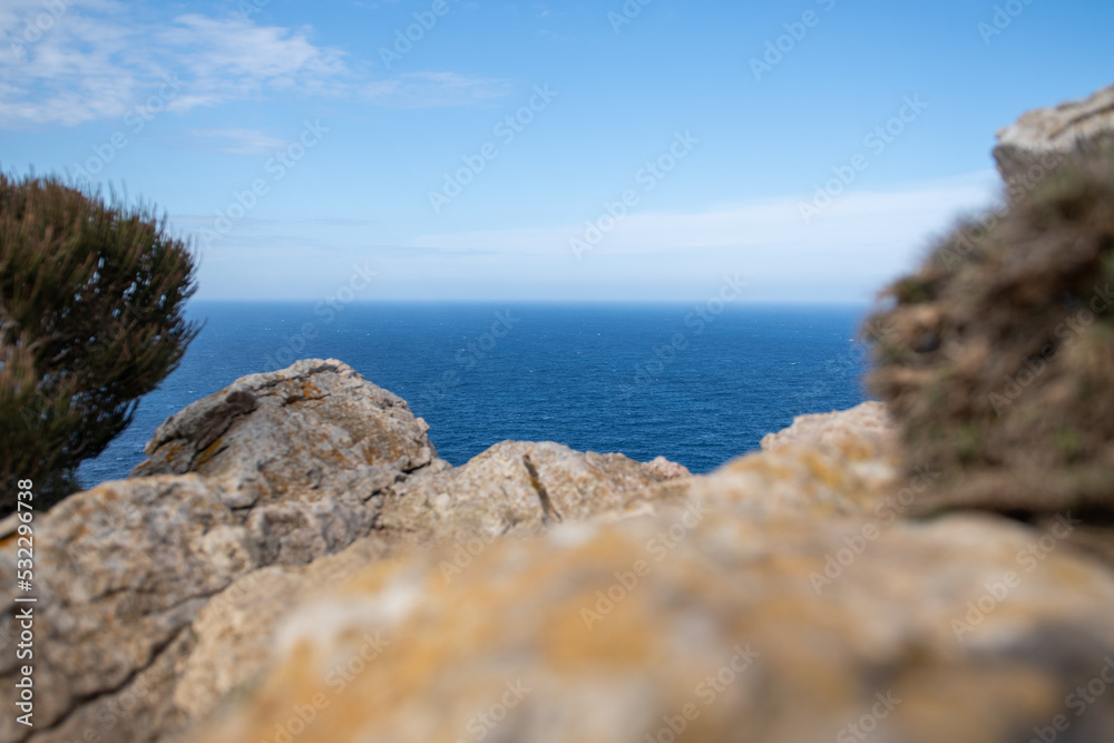 The Majorcan coastline near Cape de Formentor. The Majorcan coastline near Cape de Formentor.