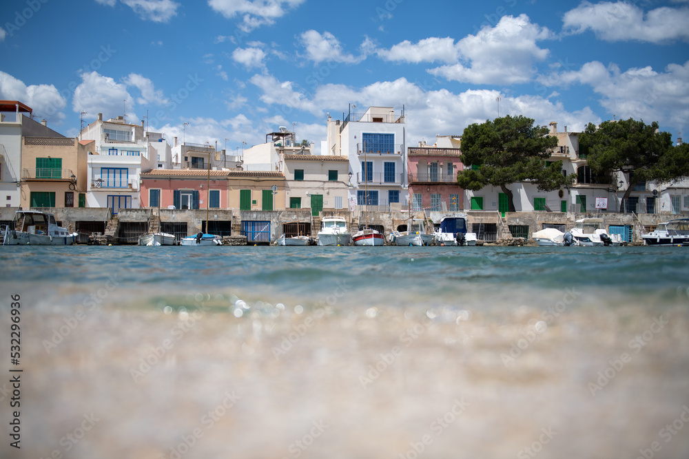 Pictures from the walk through the beautiful port of Portocolom in Mallorca.