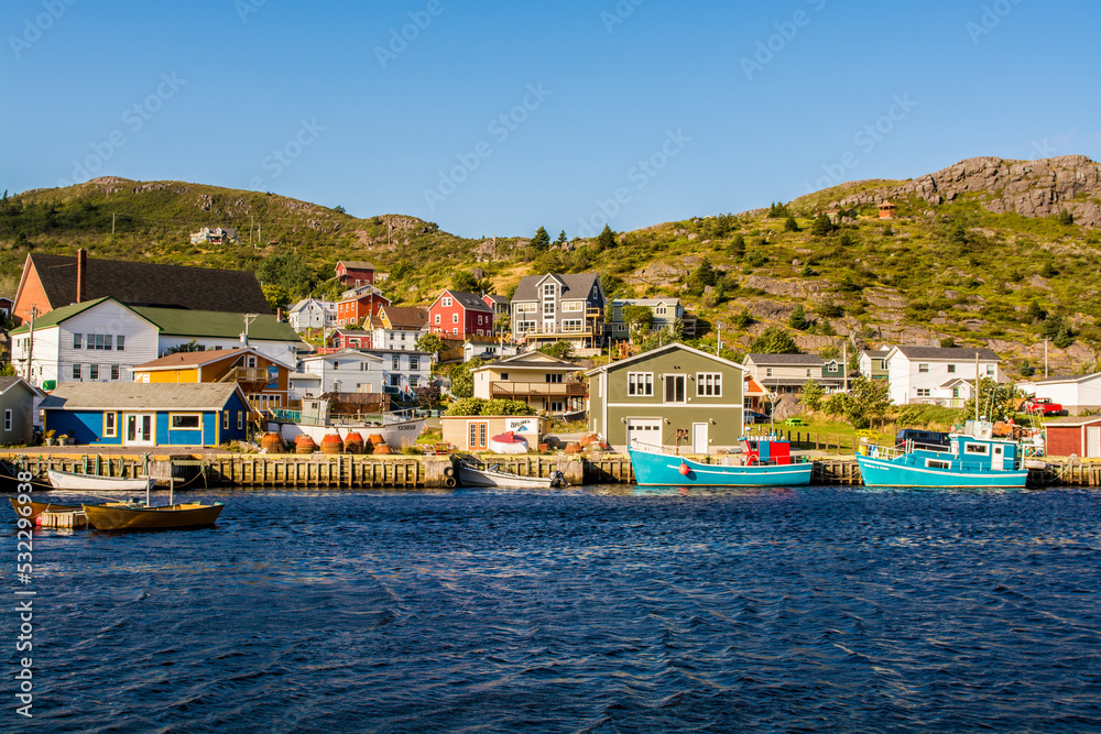 Fishing village of Petty Harbor, Newfoundland, Canada.