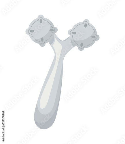 gray massager spa tool
