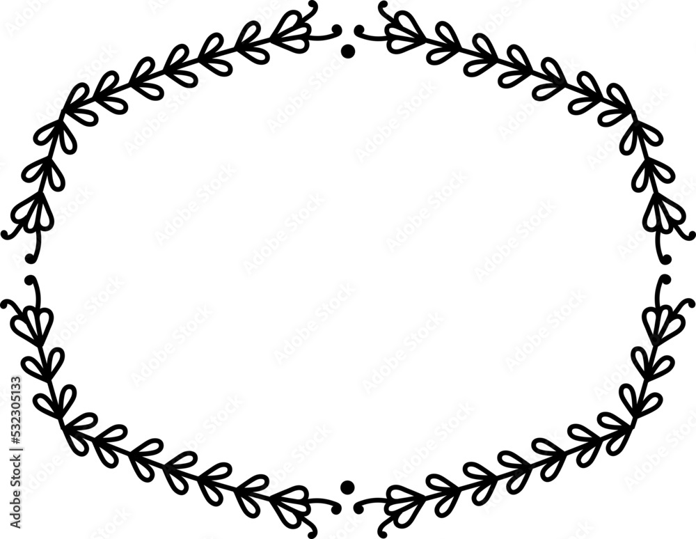organic frame illustration organic frame illustration