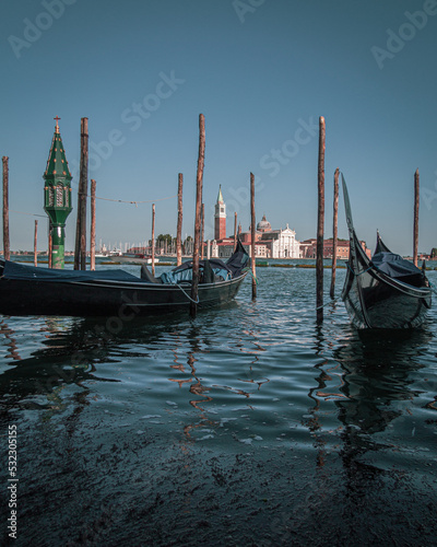 Boats anchored at Venice © Anima Valentine
