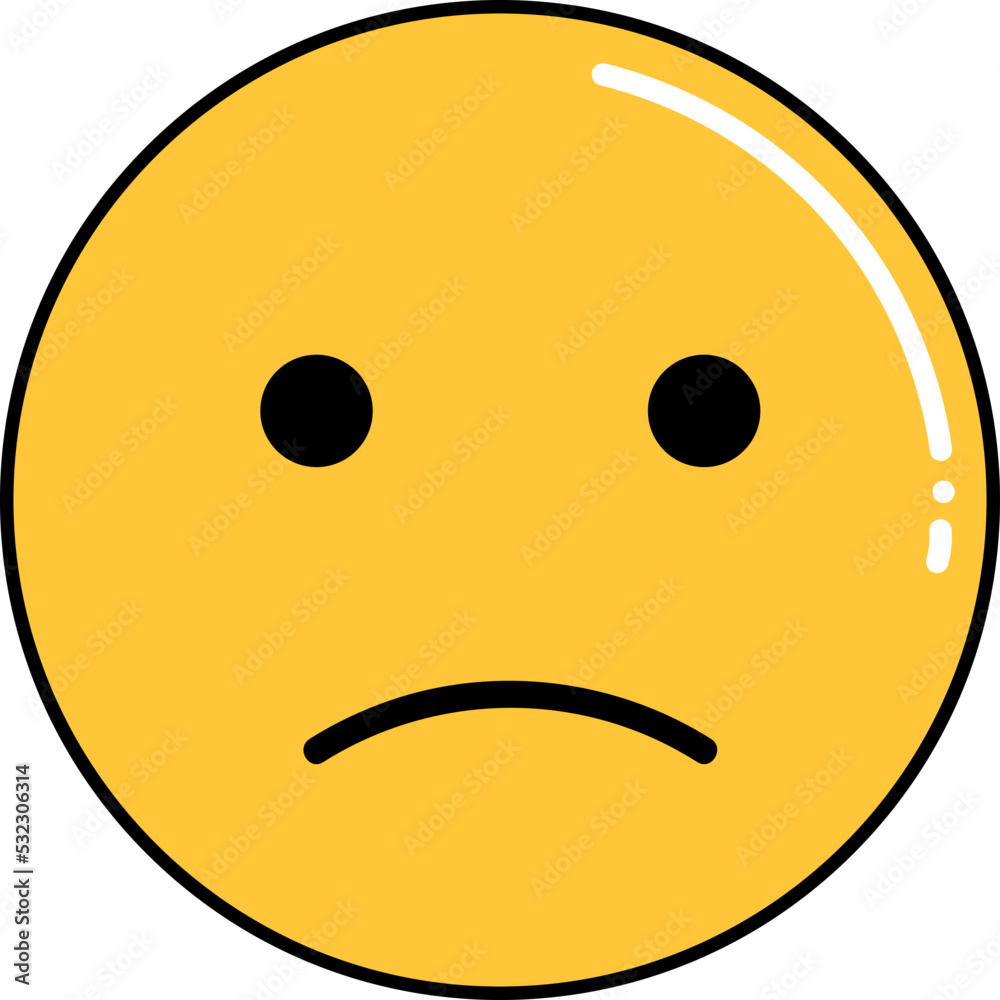 Fototapeta premium emoticon icon