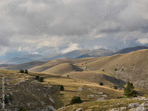 Tramonto di fine estate a Rocca Calascio - Campo Imperatore - Abruzzo 