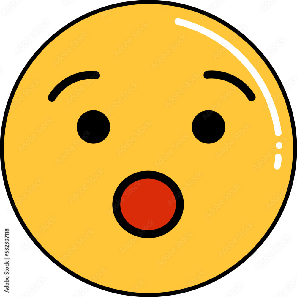 Fototapeta premium emoticon icon