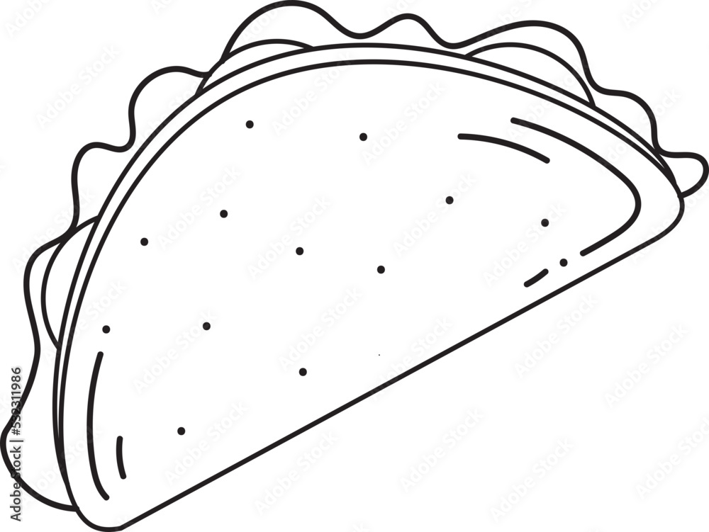 Fototapeta premium food illustration