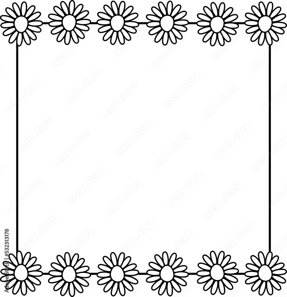 organic border frame illustration organic border frame illustration