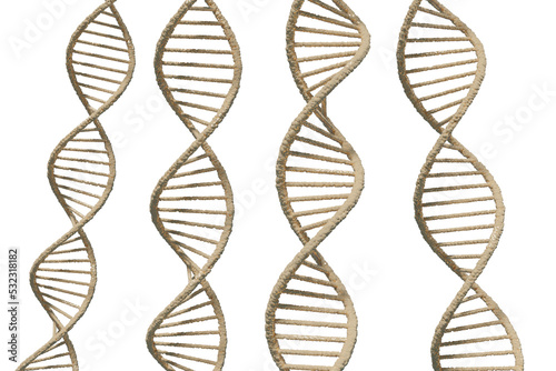 Obraz na plátne DNAの二重螺旋のイメージ