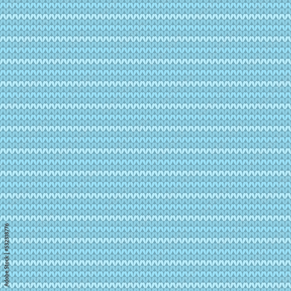 Blue striped knitted seamless pattern Blue striped knitted seamless pattern