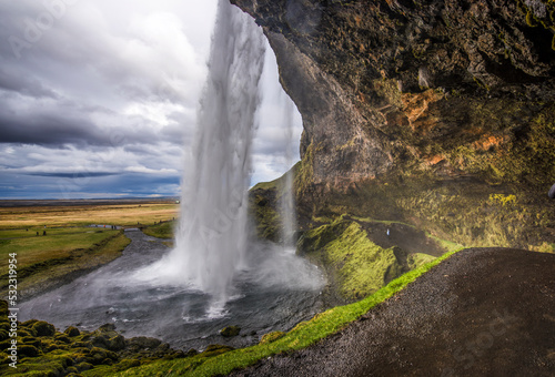 Seljalandsfoss falls  Iceland