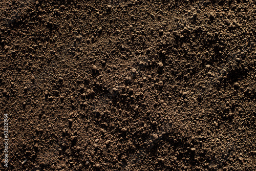 loam for planting or a background for making a background image.