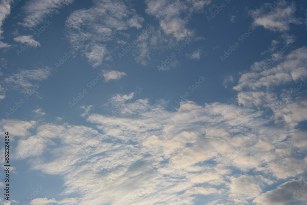 朝焼けの空