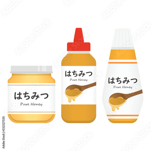 蜂蜜のイラスト
