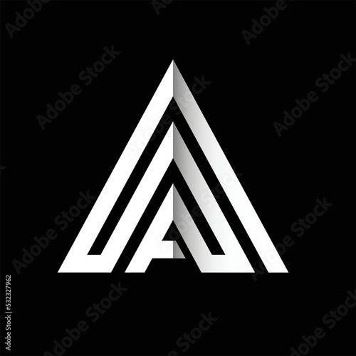 monogram letter A