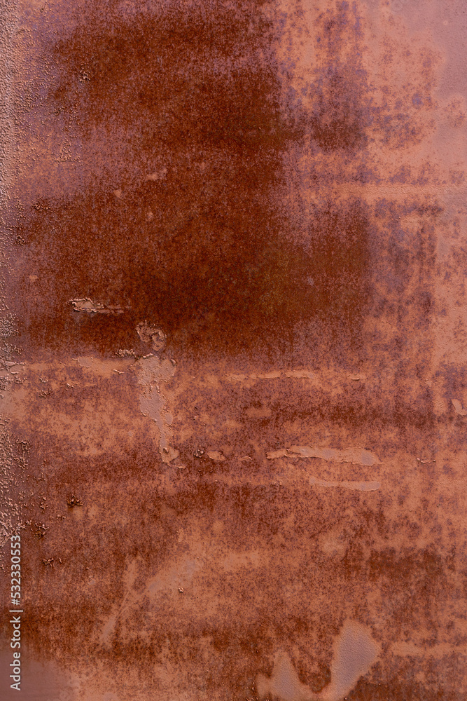 Old weathered rusty iron metal texture background