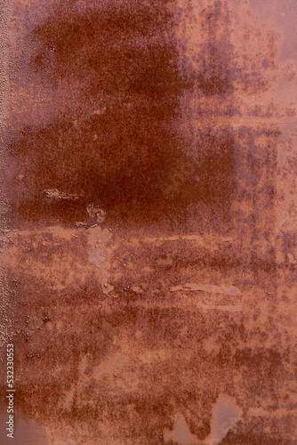Old weathered rusty iron metal texture background