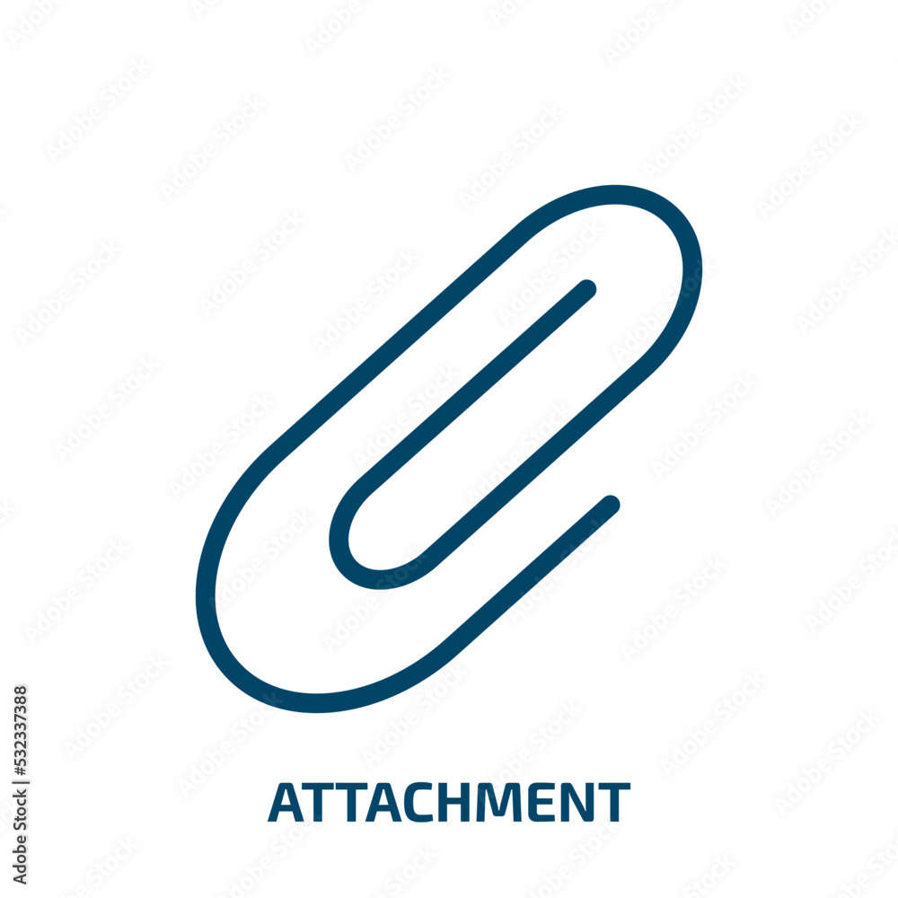 attachment icon from education collection. Filled attachment, mail, website glyph icons isolated on white background. Black vector attachment sign, symbol for web design and mobile apps attachment icon from education collection. Filled attachment, mail, website glyph icons isolated on white background. Black vector attachment sign, symbol for web design and mobile apps