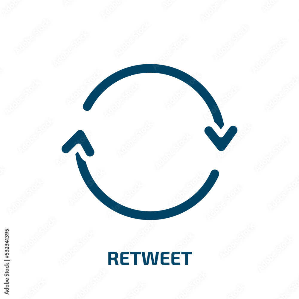 retweet icon from user interface collection. Filled retweet, internet, button glyph icons isolated on white background. Black vector retweet sign, symbol for web design and mobile apps retweet icon from user interface collection. Filled retweet, internet, button glyph icons isolated on white background. Black vector retweet sign, symbol for web design and mobile apps