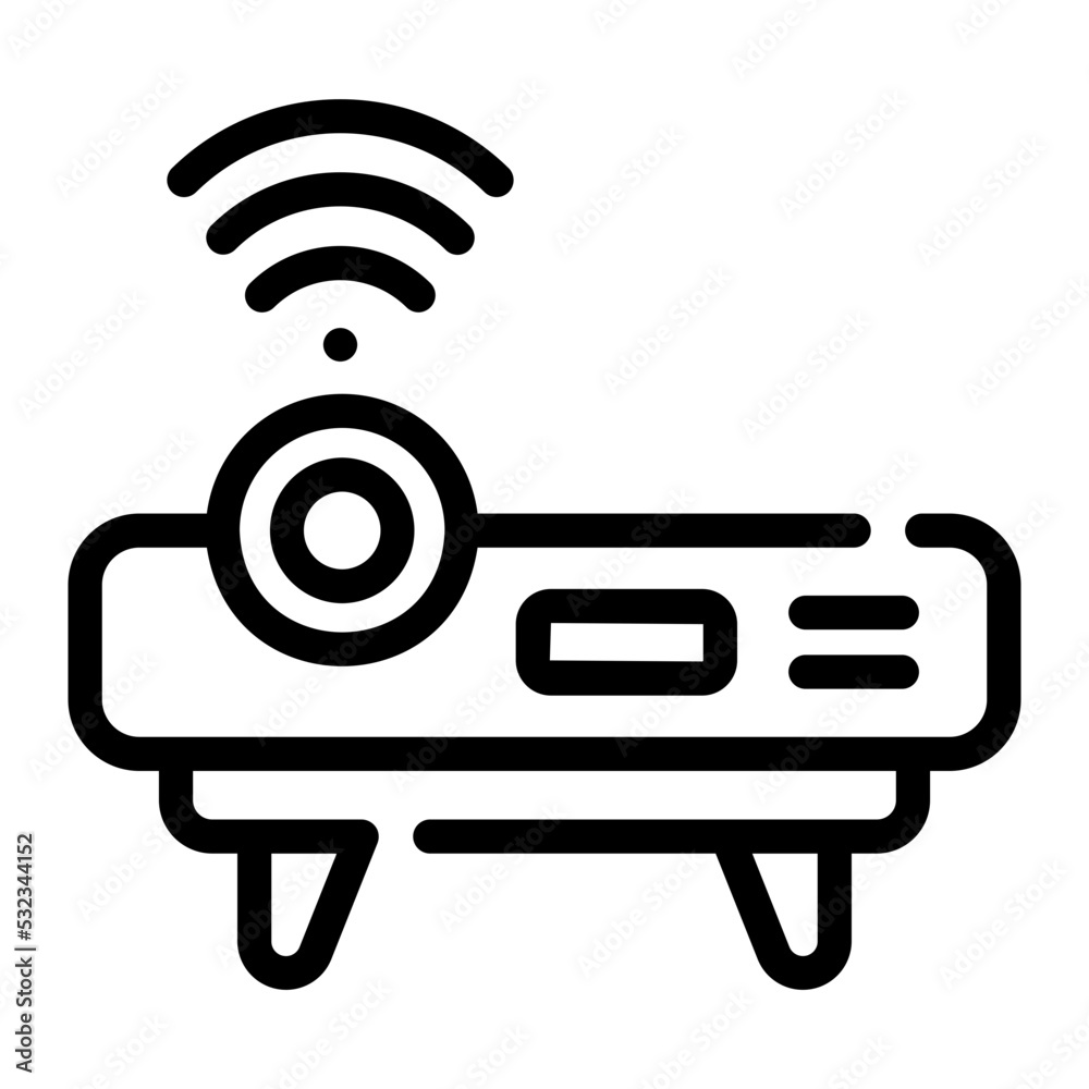 projector line icon projector line icon
