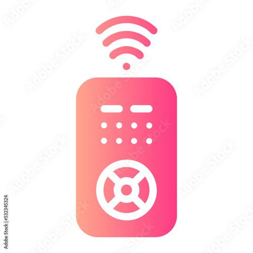 remote control gradient icon