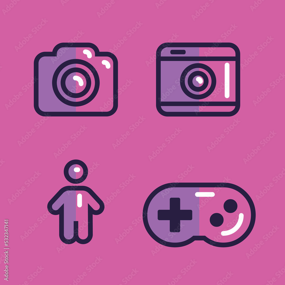 icon of business concept vector icon of business concept vector