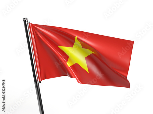 Quadro su tela Vietnam flag