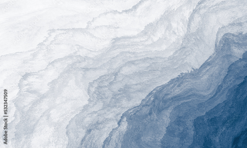 Abstract blue and white paint background with brush stroke and grunge texture vintage style in concept winter, ocean, sky. Abstract blue and white paint background with brush stroke and grunge texture vintage style in concept winter, ocean, sky.