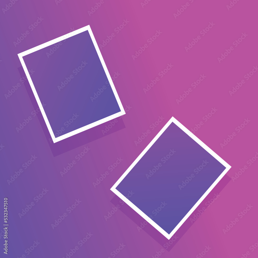 Collage for photos or images vector template empty frames creative mockup Collage for photos or images vector template empty frames creative mockup