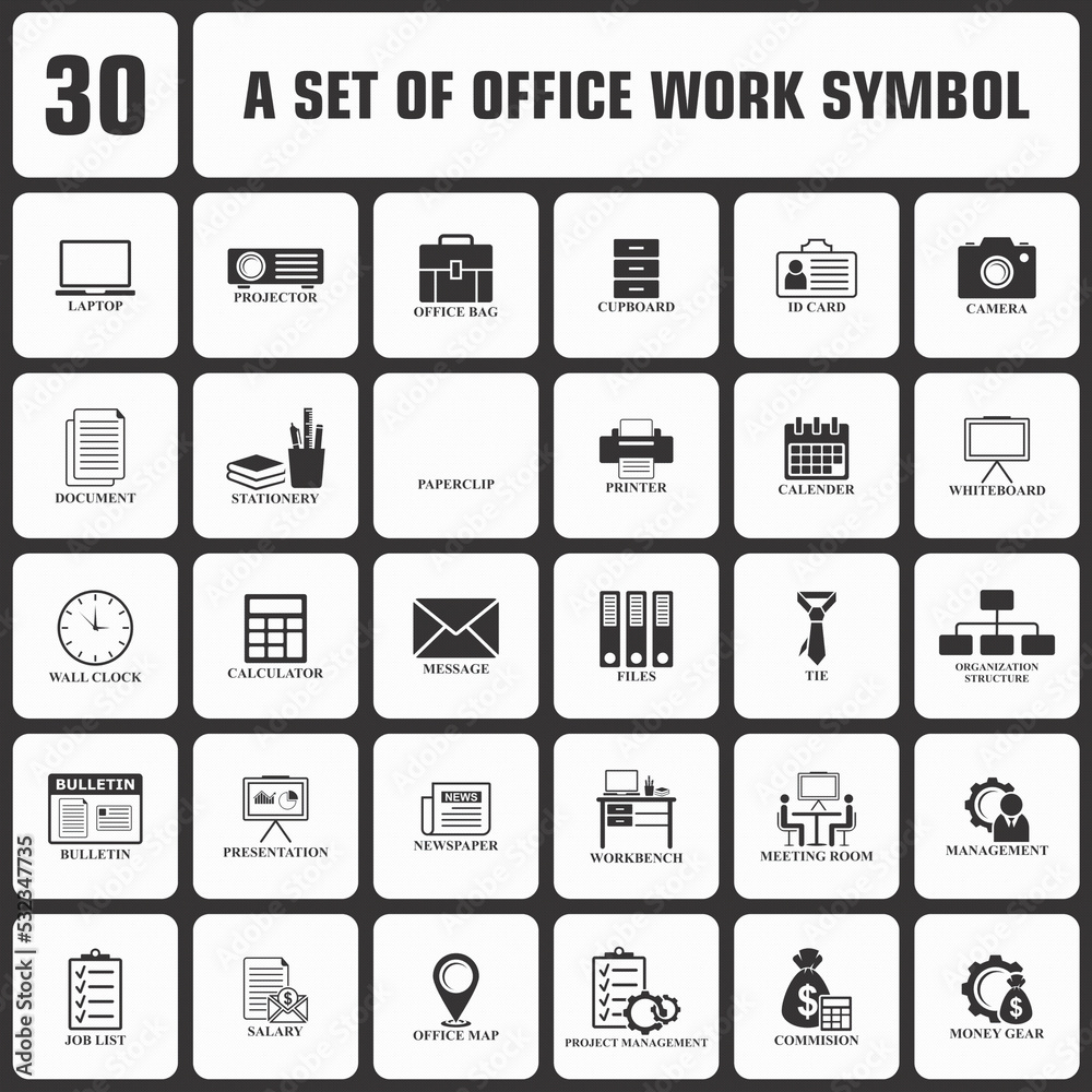 office work icon , business icon office work icon , business icon