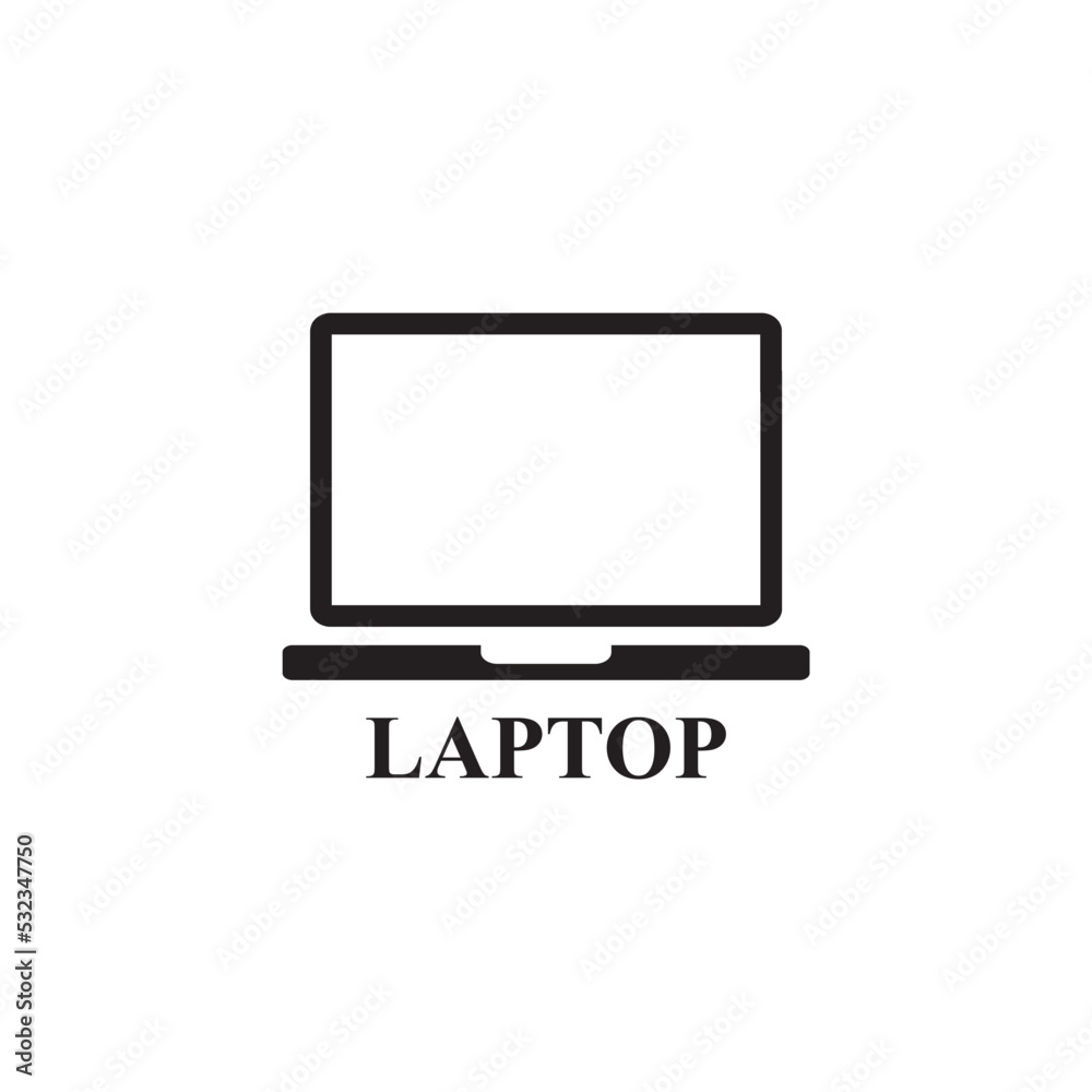 laptop icon , computer icon vector laptop icon , computer icon vector