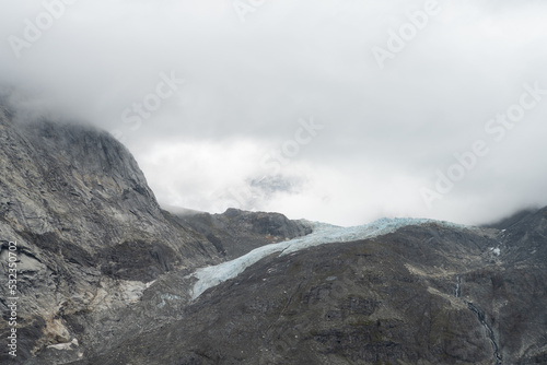 Hanging Glacier in South East Alaska