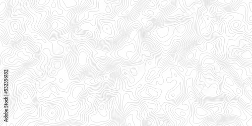 Topographic map background. silver line topography maount map contour background, geographic grid. Abstract vector illustration. 