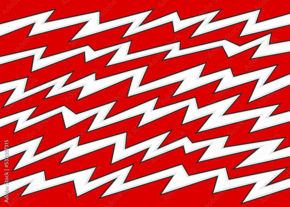 Abstract background with gradient jagged zigzag line pattern