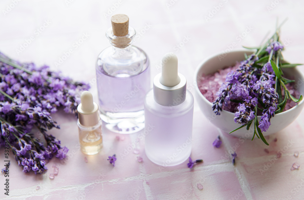 Aromatherapy lavender bath salt and massage oil Aromatherapy lavender bath salt and massage oil
