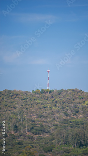 An antenna near Chilchota, Mexico