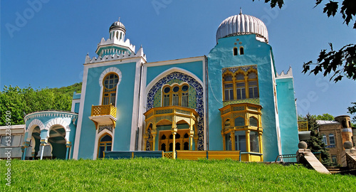 Fairy Palace, built in the Arab style in the resort park of the city Zheleznovodsk,Russia.Former palace of the emir of Bukhara,1923.