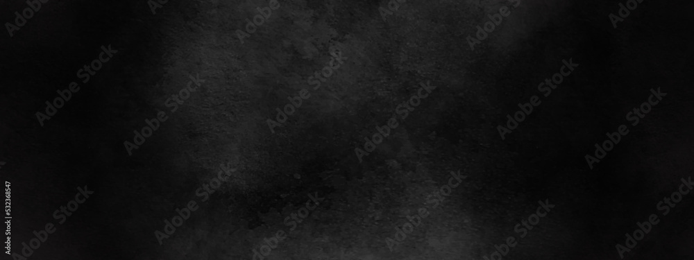 Dark Gray Distressed Grunge Texture for your design. abstract black backdrop concrete texture background banner pattern. Backdrop dark paper texture grungy background with space for text or image. 