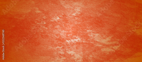 Bright fiery seamless texture in orange and yellow tones with veins and scratches grungy metal background. orange grunge watercolor paint on concrete wall textured. Abstract red gold Background.