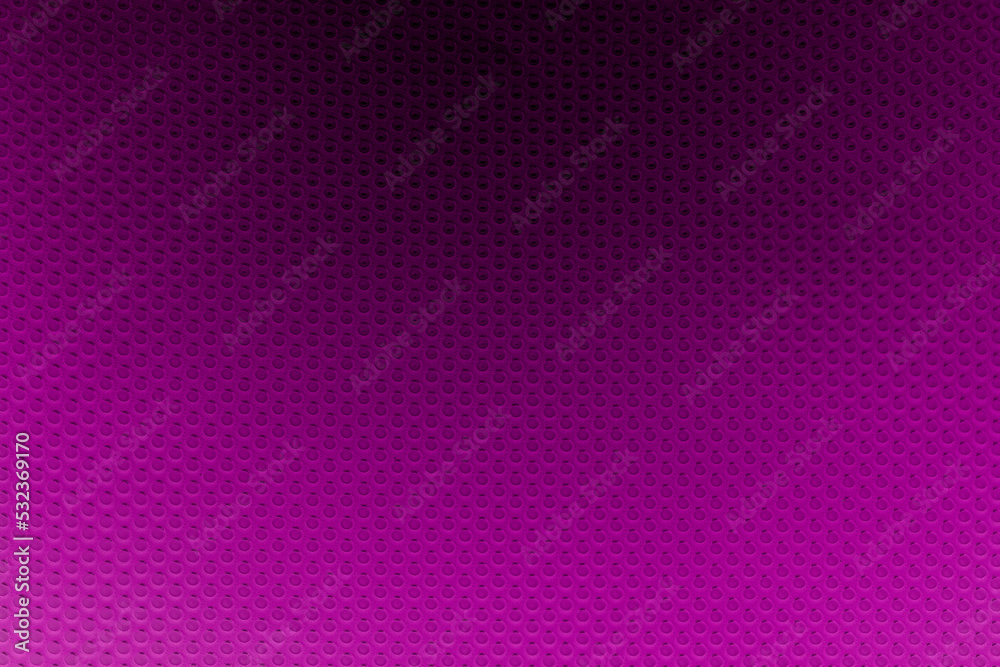 Dotted and bubbles dark magenta abstract plastic texture, background, pattern with radial gradient color in minimal colorful modern style.